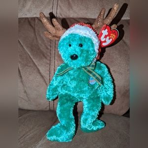 NWT Ty 2002 Holiday Bear Teddy